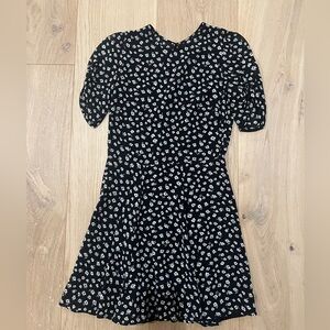 Reformation Floral Chiffon Dress